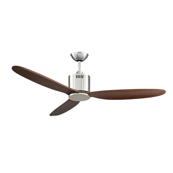 พัดลมเพดาน MR.KEN รุ่น CAN Solid Wood 52" DR DC Motor ใบพัดไม้แท้ พร้อมรีโมทคอนโทรล
